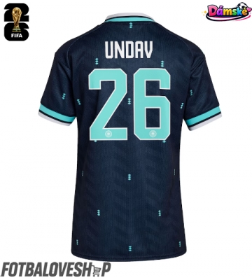 Německo Deniz Undav #26 Dámské Venkovní Dres MS 2026 Krátký Rukáv